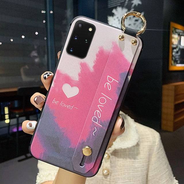 Cool Wrist Strap Phone Holder Case for Samsung Galaxy S20 Series - Premium Mobile Phone Cases from Dressmycell.com - Just $15.00! Shop now at Dressmycell.com Cool Wrist Strap Phone Holder Case for Samsung Galaxy S20 Series - Premium Mobile Phone Cases from Dressmycell.com - Just $15.00! Shop now at Dressmycell.com